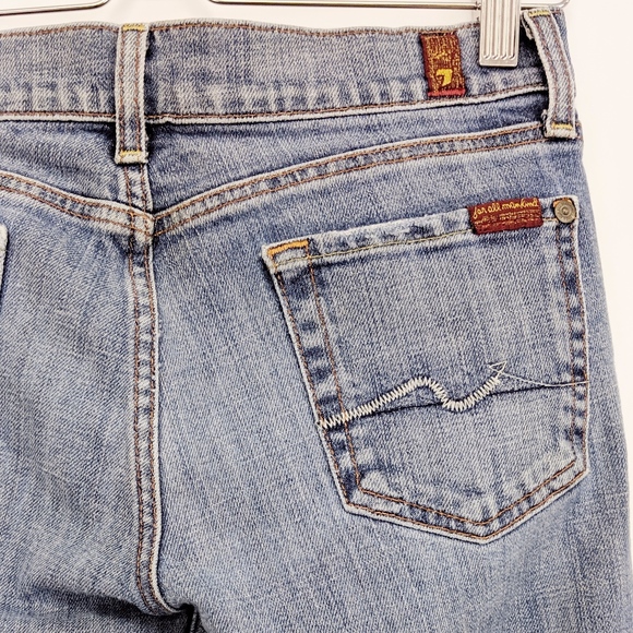 7 for all mankind | bootcut mid-rise denim jeans - Picture 7 of 7
